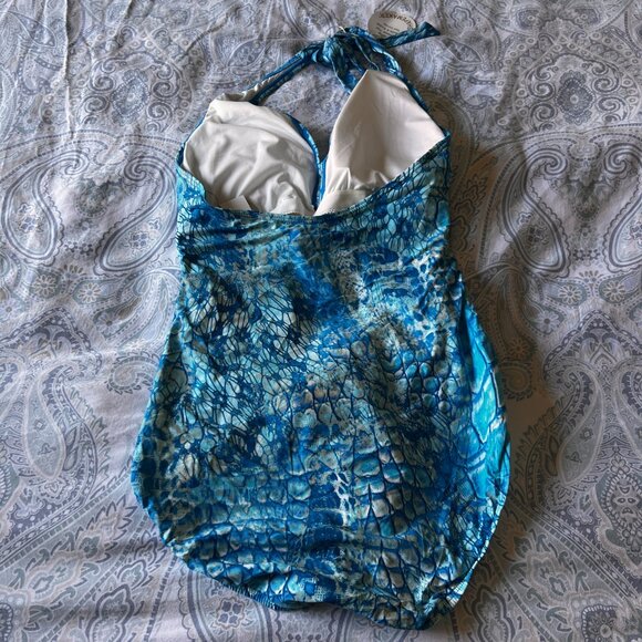 NWT Contours by Coco Reef Shapemaker Swimwear One Piece Size 14 (38) - Picture 6 of 11